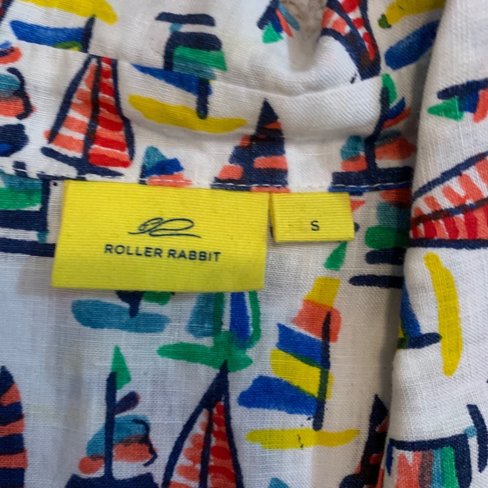 Roller Rabbit Linen Blouse - Picture 3 of 3